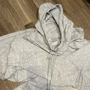 Athleta Hoodie size L grey